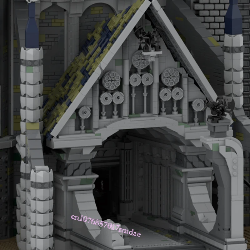 Neue 47821 stücke moc europäische mittelalter liche straßen ansicht hyrule castle diy kreative ideen retro kinds pielzeug geburtstags geschenk bausteine