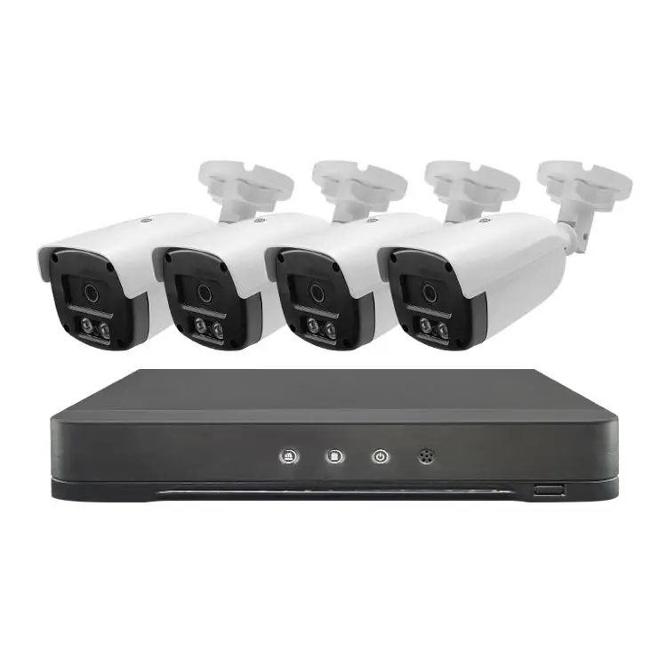 

Analog camera monitoring system 4 channels 1080P HD CCTV bullet camera CCTV DVR kit with cloud hard disk recording