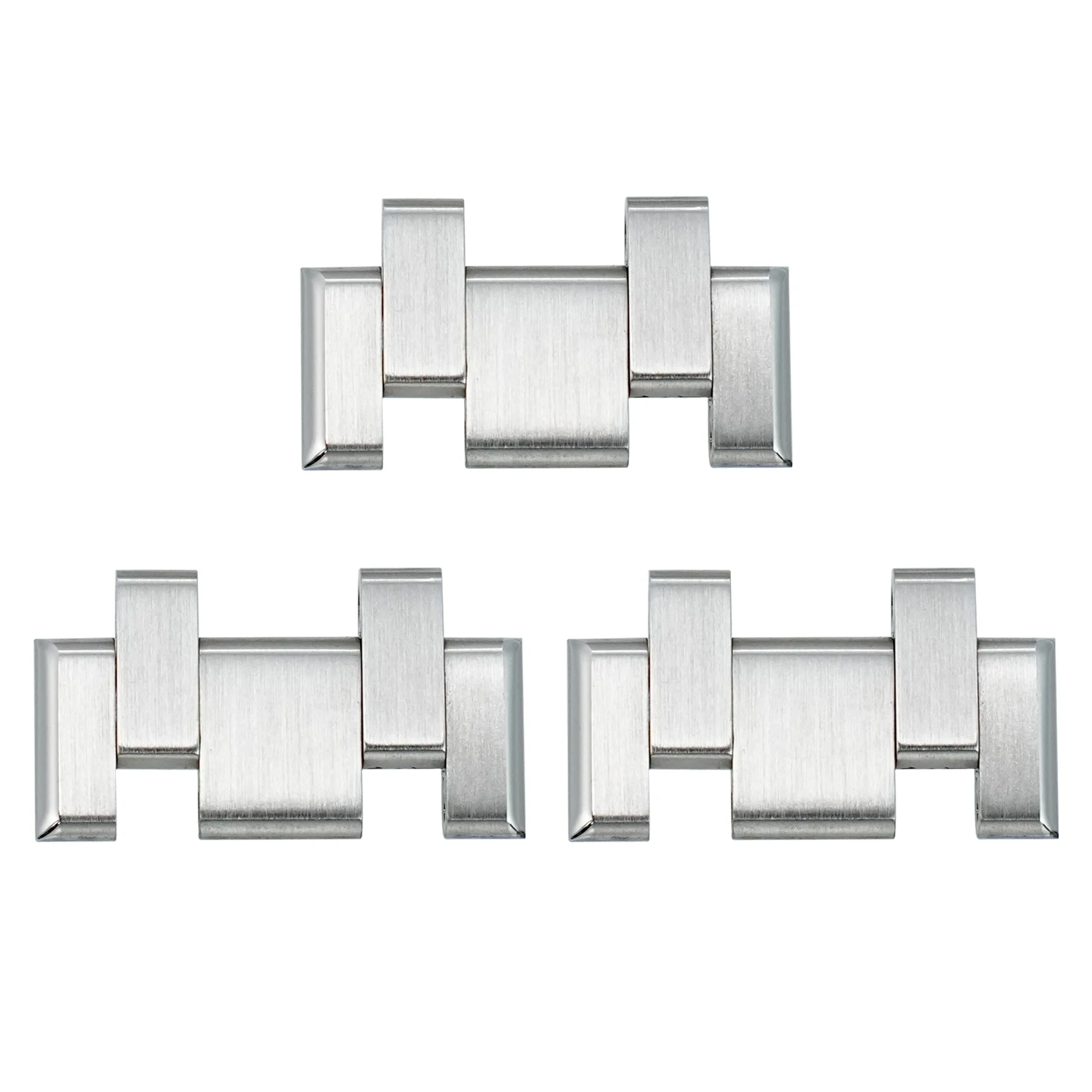 สายนาฬิกาสแตนเลสแบบยาวสำหรับนาฬิกา MAURICE LACROIX AIKON AI6008 AI6038 ของแท้ สายแบบต่อพ่วง อะไหล่เสริม