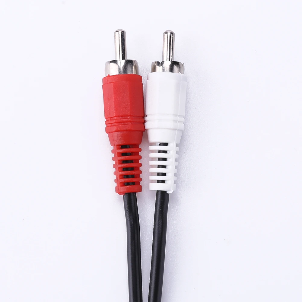 كابل الصوت كابل توصيل الصوت المهنية 3.5 مللي متر أنثى ستيريو إلى 2-RCA ذكر التوصيل الملحقات ل DVD TV VCD مكبر الصوت النشط