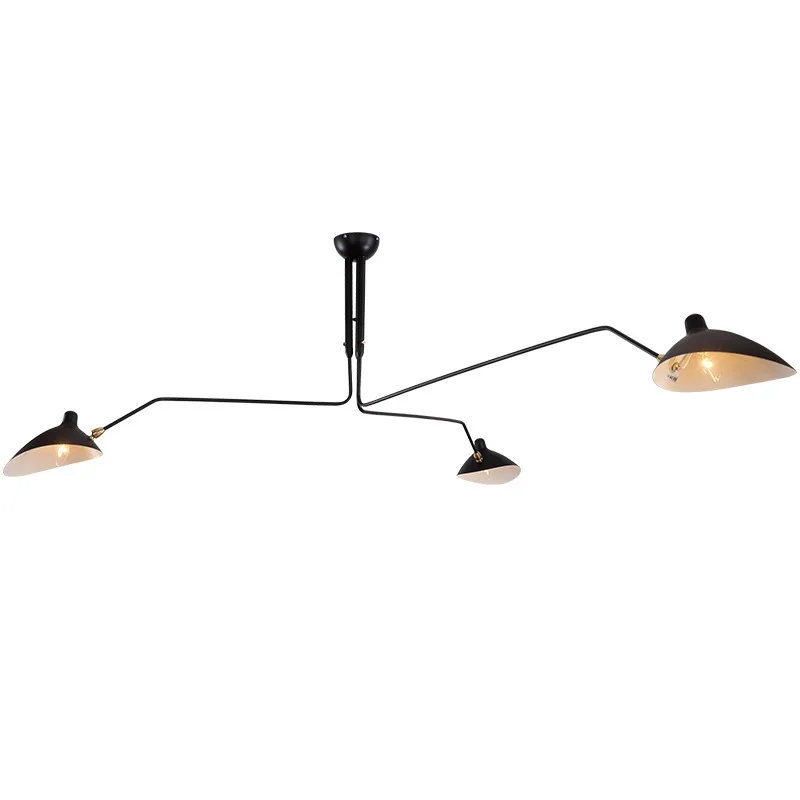

Nordic medieval designer teeth and claws lamp, industrial style retro living room bedroom chandelier
