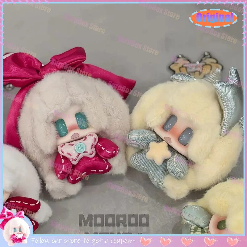 Nueva fortuna Original viene para ti serie caja ciega Kawaii chica muñeca figura de acción llavero lindo bolso colgante regalo de cumpleaños