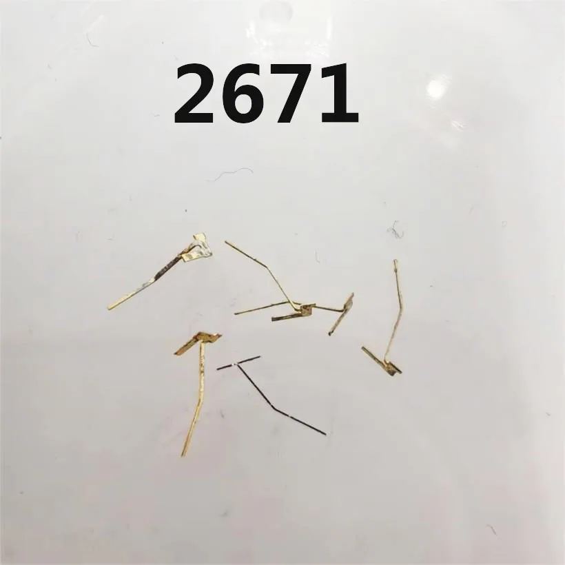 Watch Accessories Suitable For 2671 Mechanical Movement 2688 Movement Gold Head Top Spring Repair Watch Parts