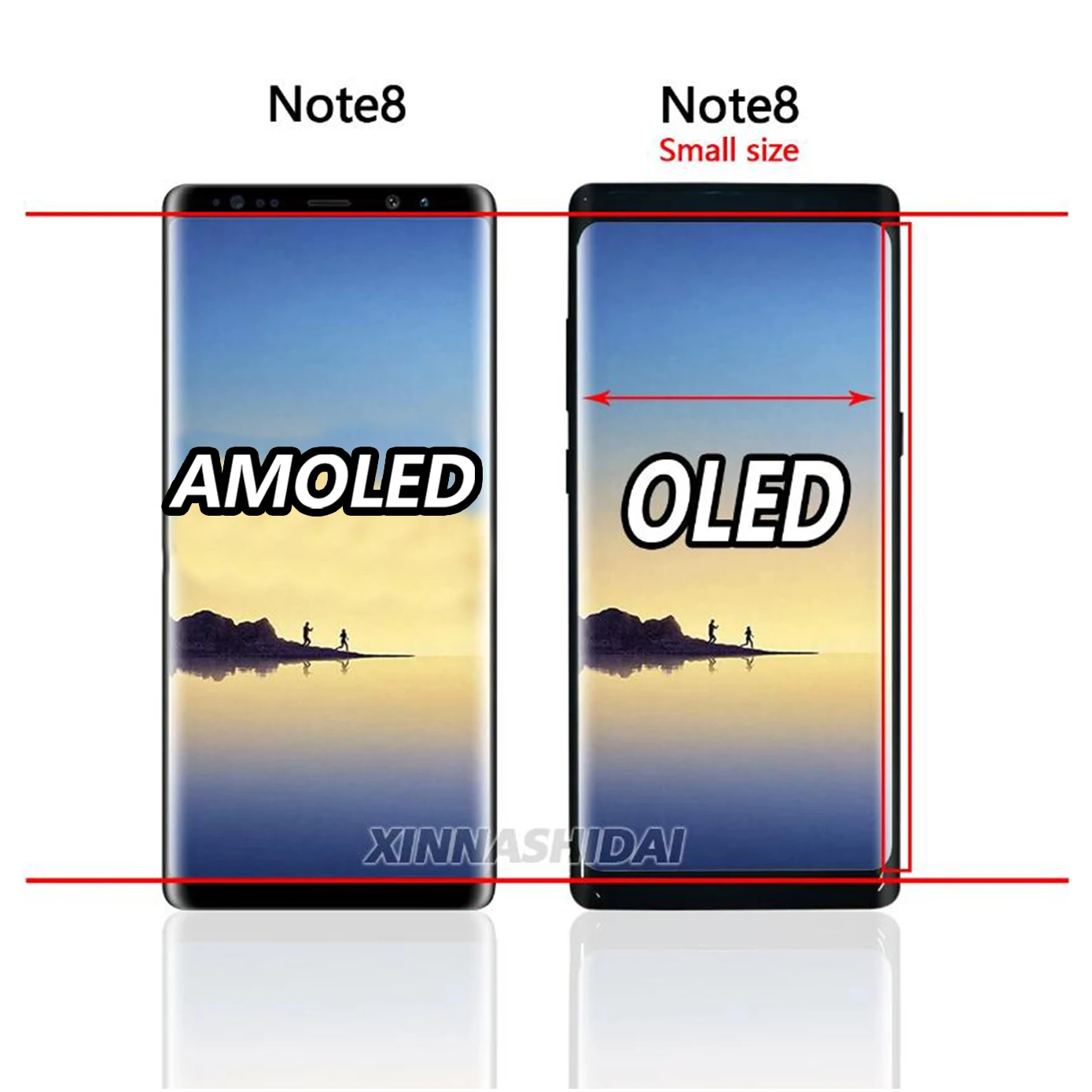 OLED screen For Samsung Galaxy Note 8 display OLED N950 N950U Display Touch Screen Digitizer  SM-N950A N950U Replacement Parts