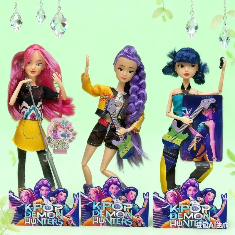 Demon Hunters popular cartoon Action Figure toy Dolls Collections amazing design decorations ornaments sets for collectos