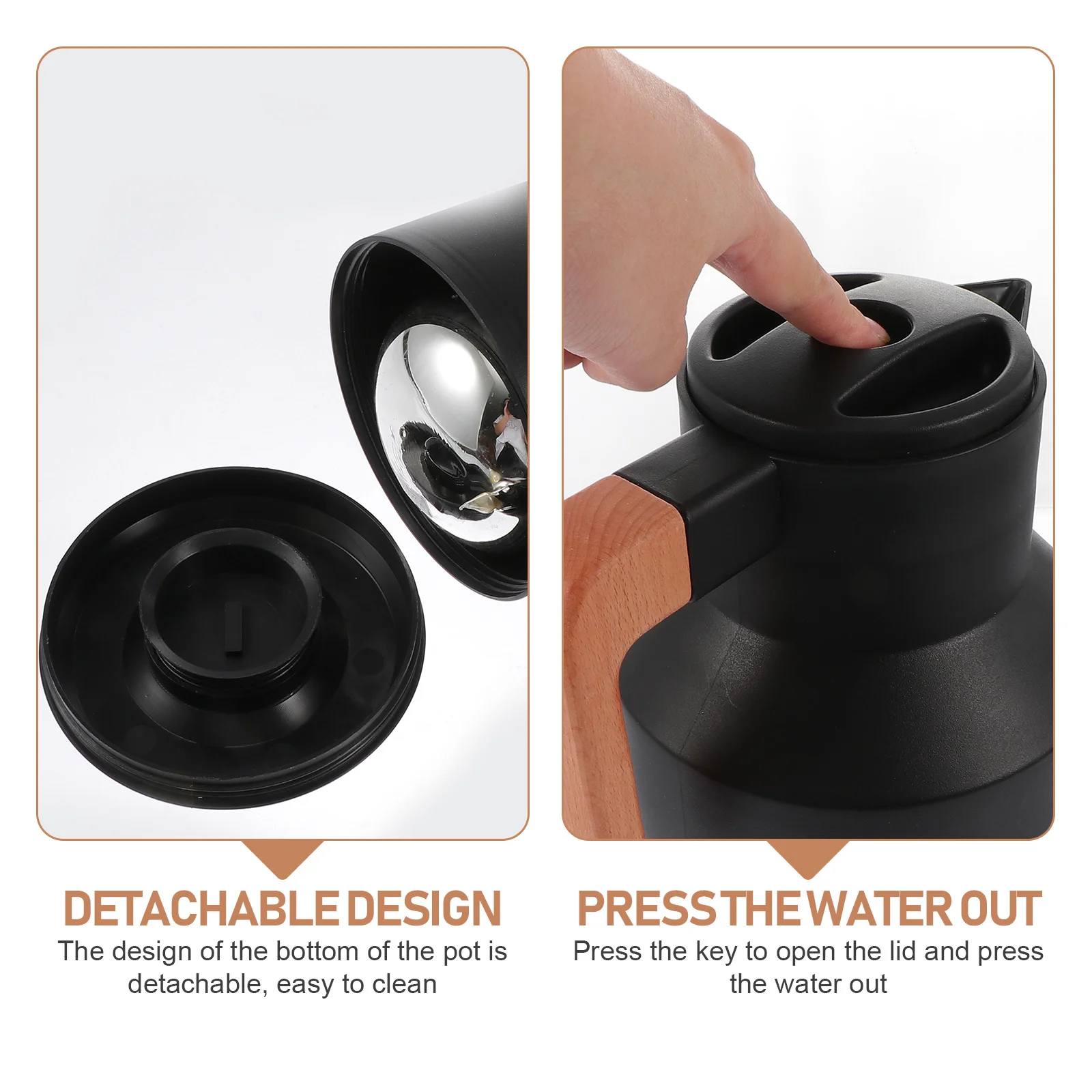 

Premium Insulated Hot Water Bottle Thermal Kettle Large Capacity Heat Preservation Household Gift Thermal Pot Practical