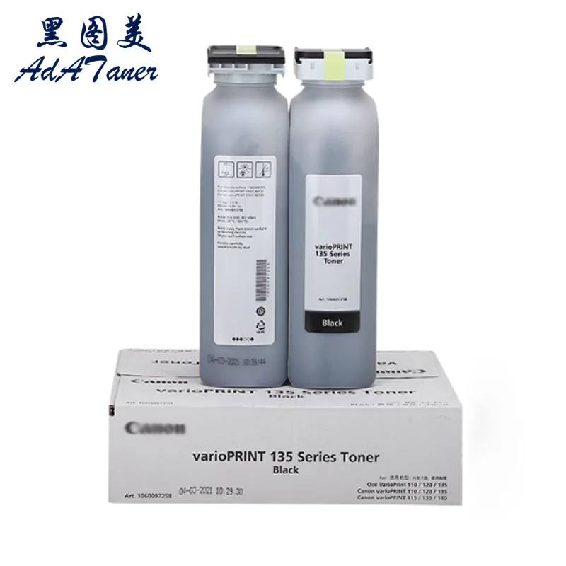 2 Buah Botol Toner Asli untuk Kartrid Toner Canon Oce varioPRINT 135 Seri VP 110 120 135 115 130 140 Dll