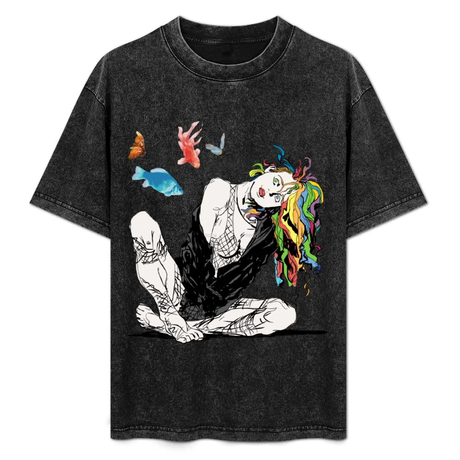 

Delirium The Sandman Vertigo Comics T-Shirt Short sleeve tee shirts graphic tee mens graphic t-shirts funny