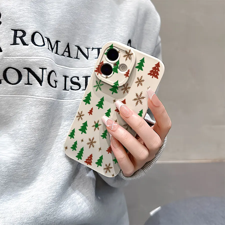 Coque de téléphone souple en TPU mat Angel Eye, compatible avec la protection Plus360 degrés pour iPhone 17 à 11 Pro Max