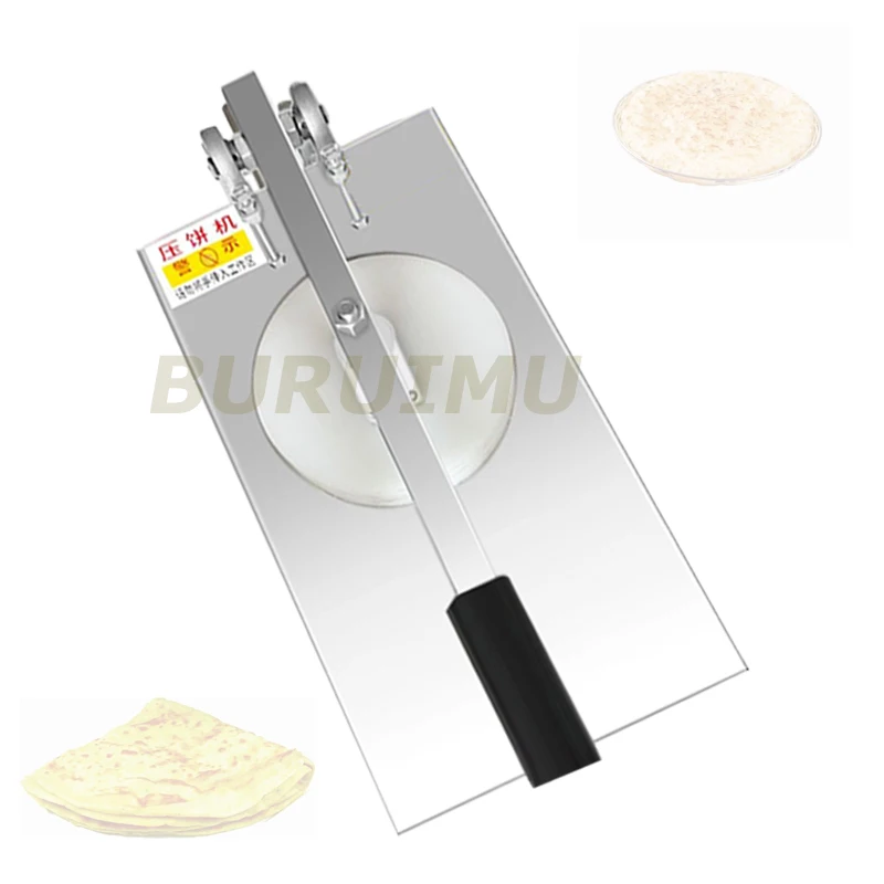 Manual Pizza Dough Press Machine Pizza Dough Flattening Press