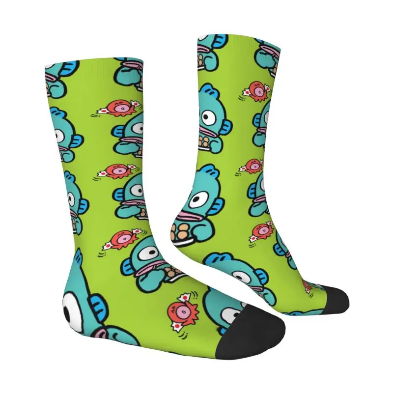 Custom Hangyodon Dress Socks Mens Womens Warm Fashion Crew Socks