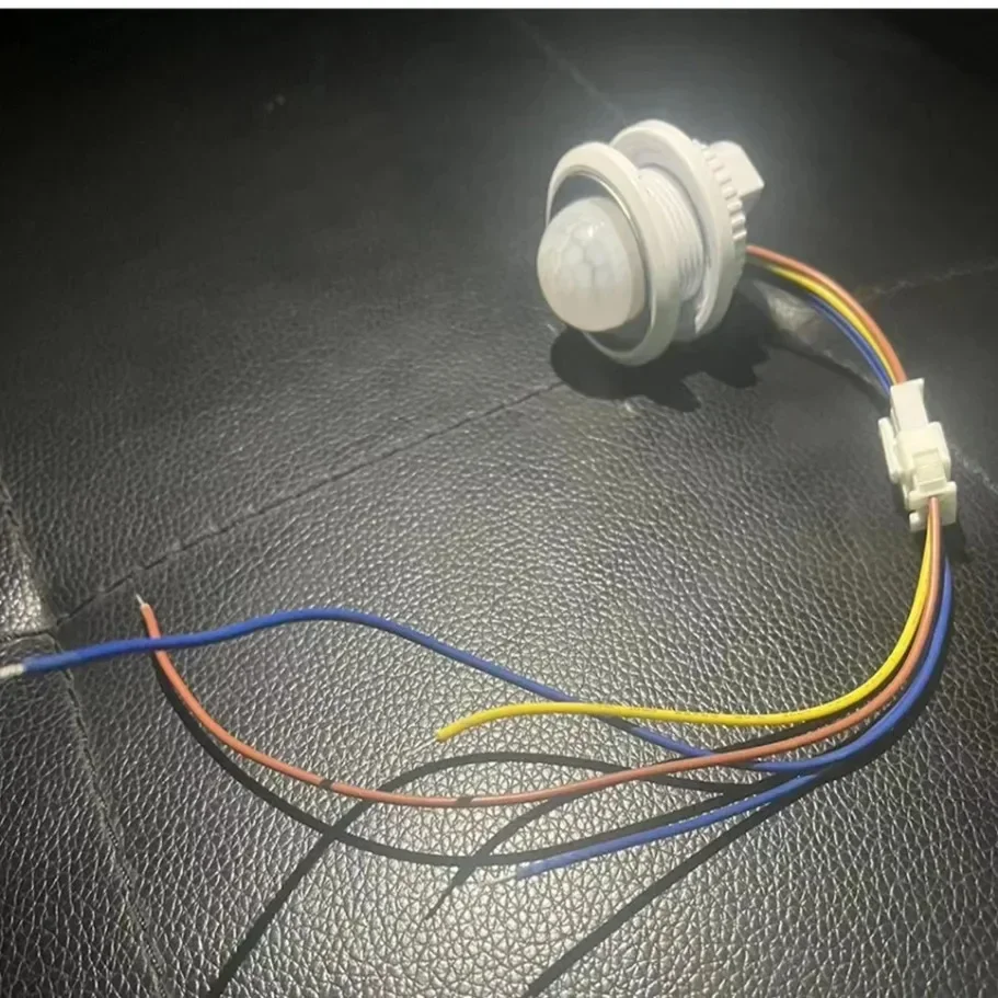 AC85-265V Embedded PIR Motion Sensor Switch Human Infrared Detector 3-8M Sensing Distance for Ceiling Lamp Downlight LED Bulb gallery 5