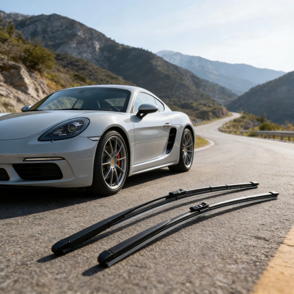 

2 шт. передние дворники, совместимые с Porsche 718 Cayman Boxster 982 2016-2019