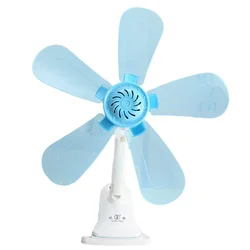 Electric Fan Student Dormitory Desktop Clip Fan 2024 New Bed Silent Small Fan Bedroom Bedroom Bedside Fan Convinient