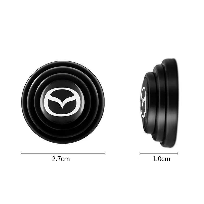 For Mazda 3 6 CX3 CX5 CX30 MX5 Atenza Axela 4Pcs Car Door Anti-shock Silicone Pad Shock Absorbing Gasket Buffer Cushion Stickers