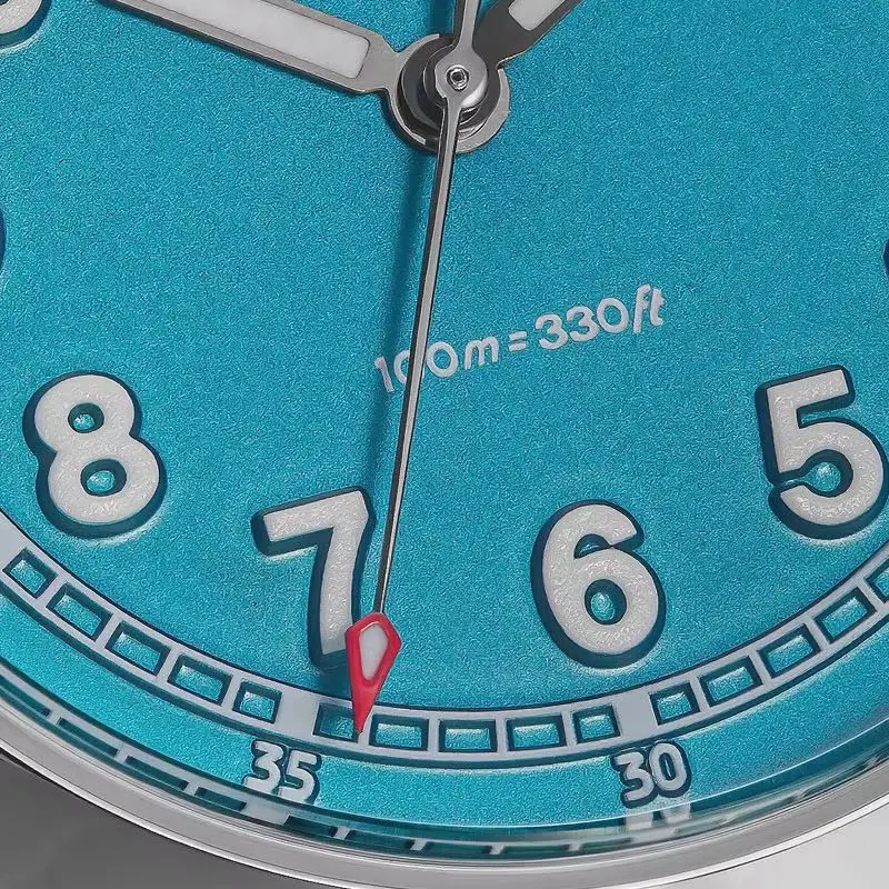 ADDIESDIVE Luxury Lady Quartz Watch Super 2035 100M Waterproof Bubble Mirror Glass Feminine Watches BGW9 Luminous Wristwatches