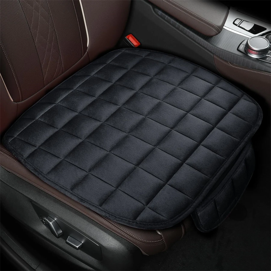 

Чехол для автомобильного сиденья, универсальный теплый зимний чехол для автомобильного интерьера, нескользящий, дышащий, подходит для грузовиков, внедорожников, микроавтобусов, 1 шт.