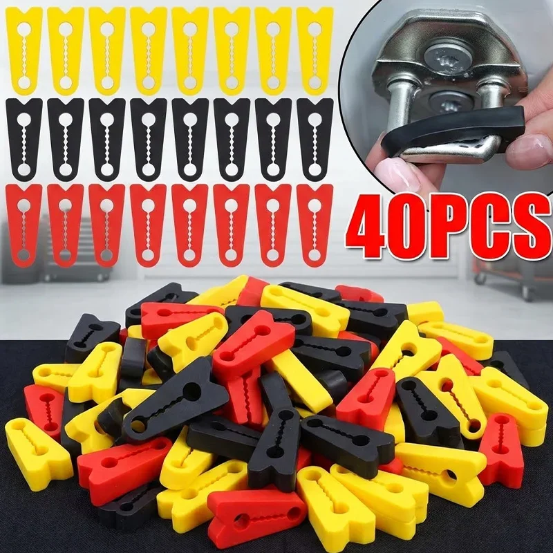 Universal Car Door Lock Damper Silicone Cushion For Off Road Vehicle SUV Camper Soundproofing Noise Reduction Shock Absorbing