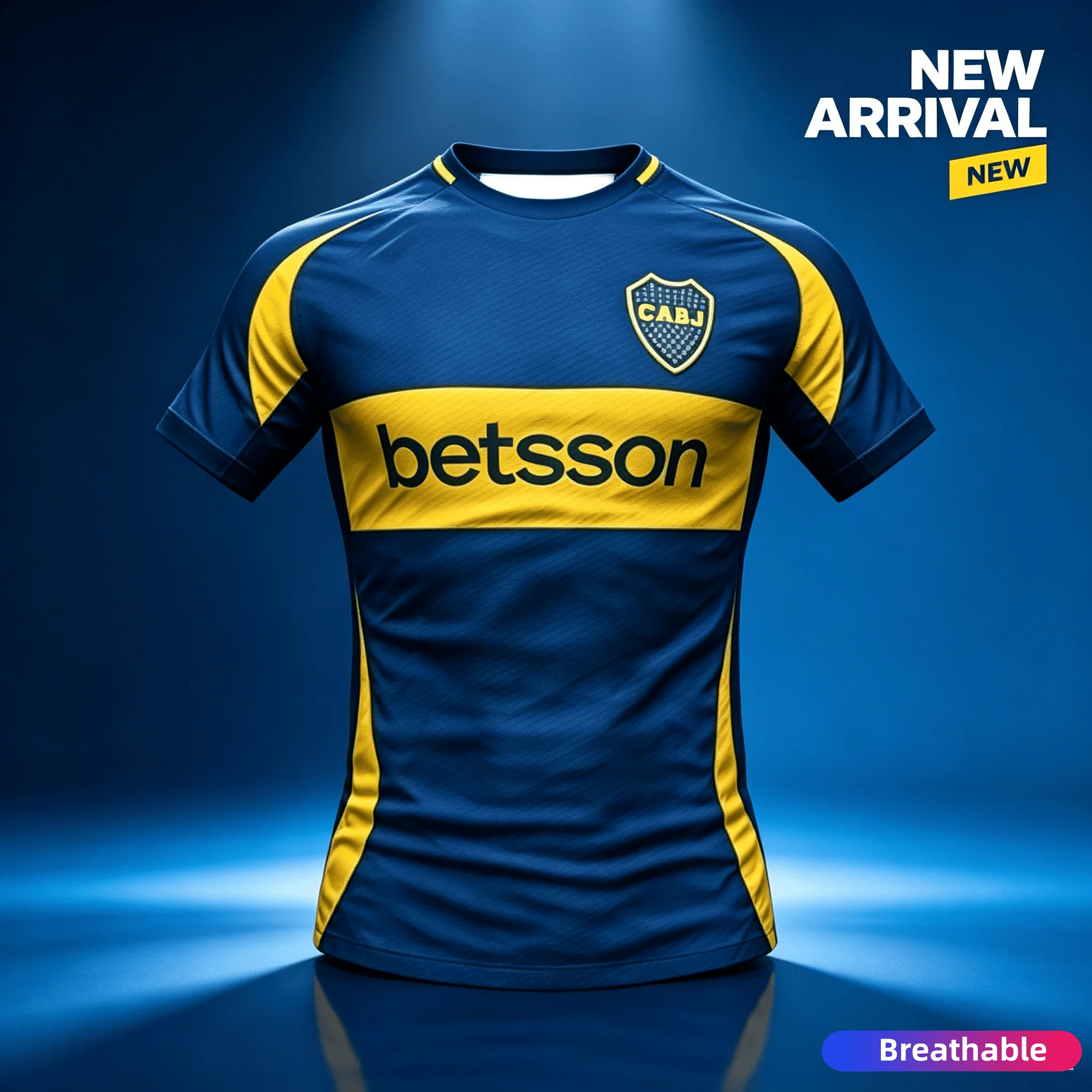 2026 Neues Boca Juniors Fußballtrikot Kinder Fußballtrikot 3D Atmungsaktives Schnelltrocknendes Trikot für Erwachsene Outdoor-Sport-T-Shirt 26