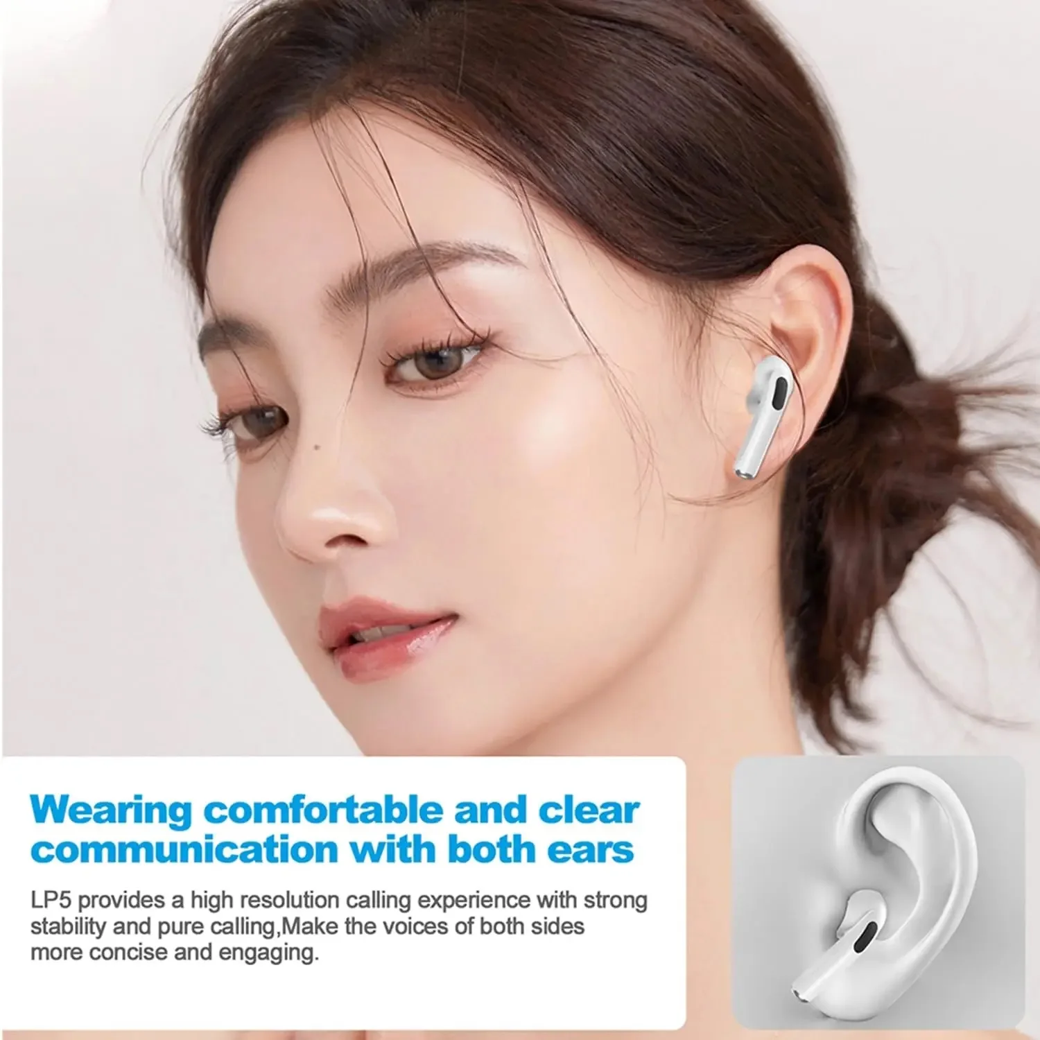 Original Air Pro True Wireless Bluetooth Earphones Headphones HiFi Sound Low Latency Noise Reduction Earbuds for IPhone Android