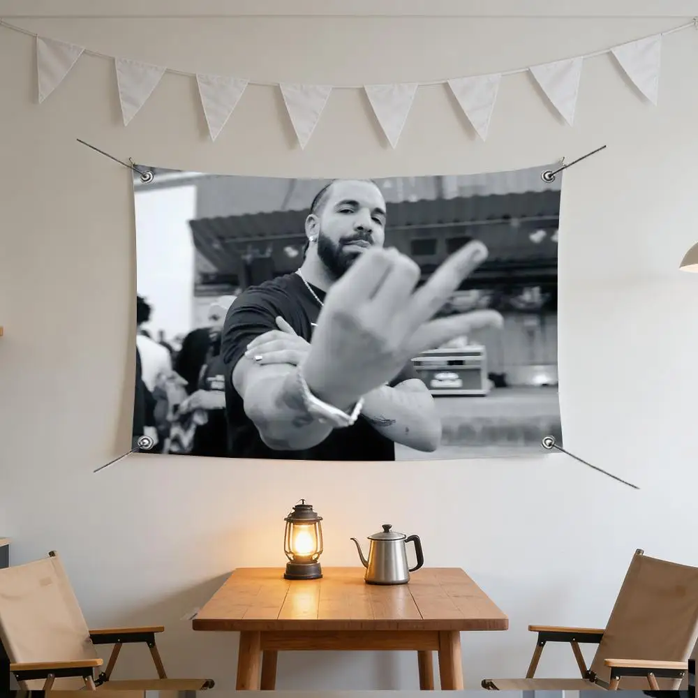 Music Country Awarded Drake Flags Specialized for indoor and outdoor home decorations, outdoor camping, and bar parties