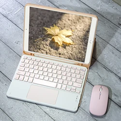 Magic Keyboard Case for iPad Pro 13 M5 M4 Pro 11 Air 5 A16 10th Funda M2 iPad Pro 12.9 Case Bluetooth Keyboard Wireless Mouse