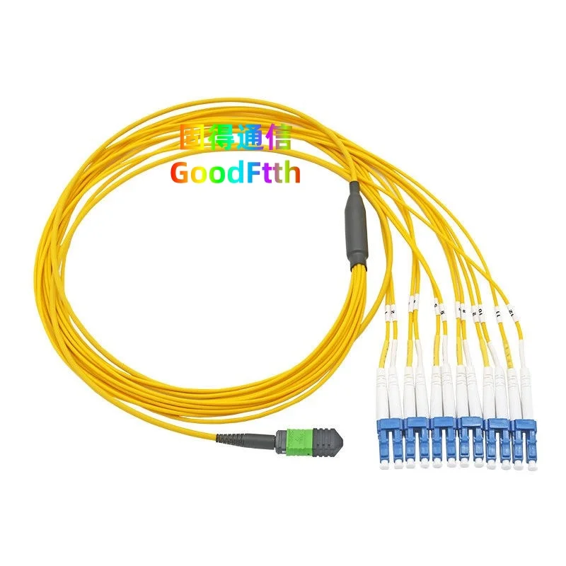 Harness Cable MPO(M)-6DLC SM 12 Core 1m 2m 3m 5m 6m 8m 10m 15m 20m 25m Patch Cord GoodFtth