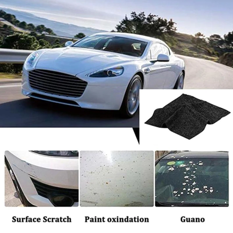 New Magic Car Scratch Repair Cloth Nano Cloth Surface Scuffs Fix Car Scratch Remover
