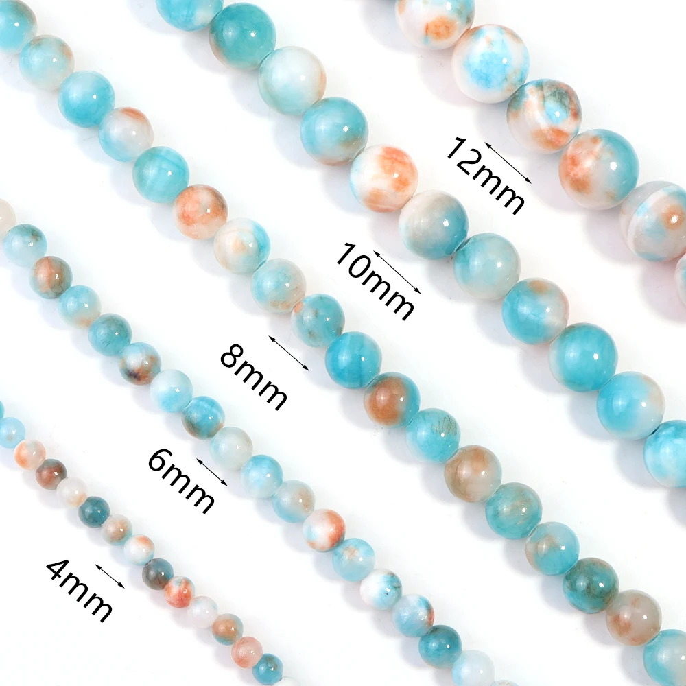 خيط واحد من خرز حجر اليشم الفا - مراجعة Jewelry Making Gemstones وسعره