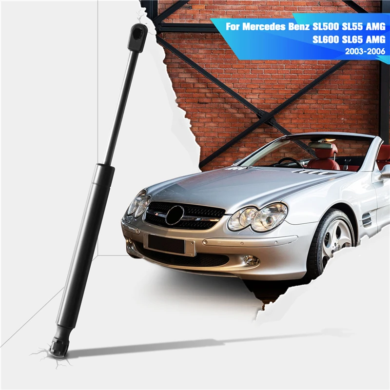 2pcs Rear Tailgate Trunk Lift Support Strut Car Accessories For Mercedes-Benz SL500 SL55 AMG SL600 SL65 AMG 2003 2004 2005 2006