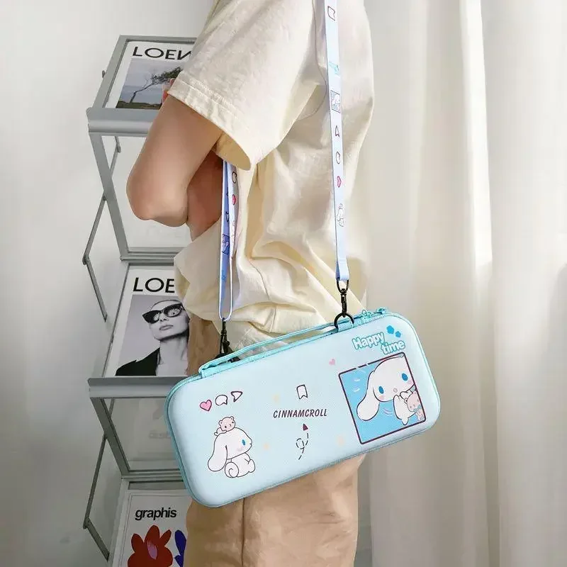 Sanrio – sac de rangement pour interrupteur à motif, boîte de protection OLED NS, sac de rangement Portable antichoc, cadeau de vacances