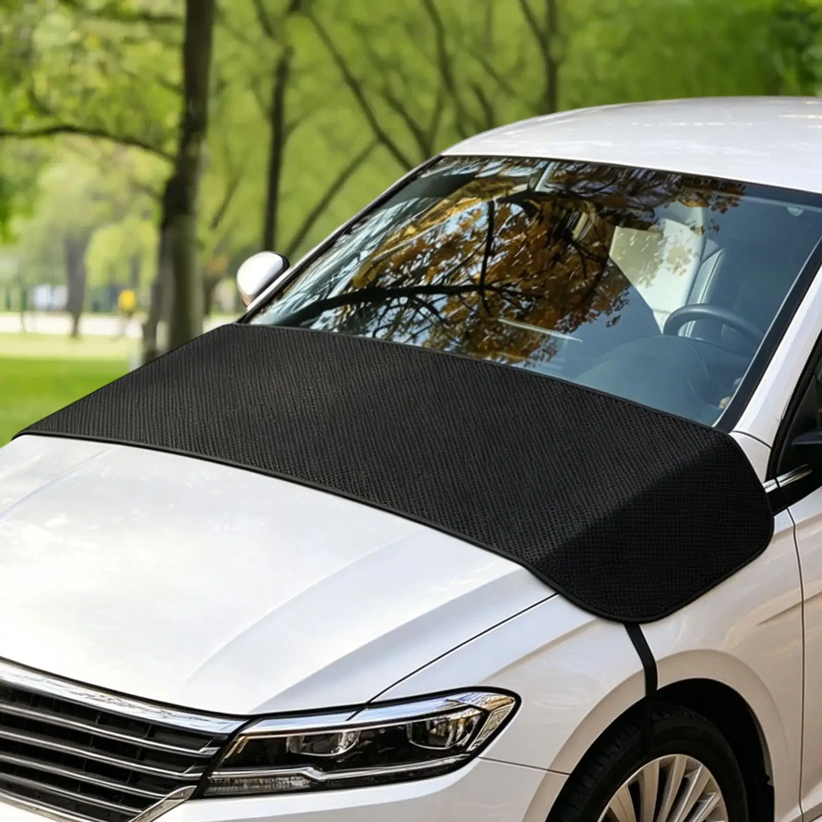 Car Front Window leaves Protective Cover Car front windshield shit leaf net dust cover for Truck Protection