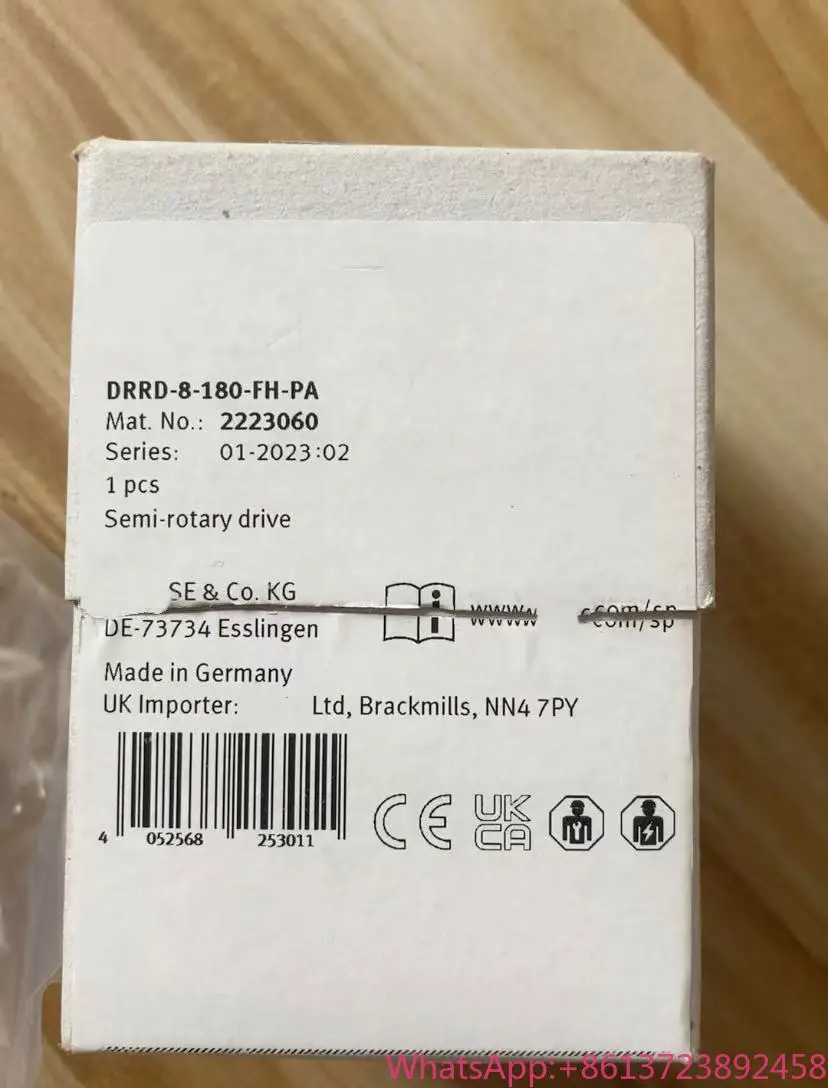 

Brand New DRRD-8-180-FH-PA 2223060 DRRD-10-180-FH-PA 2350968 DRRD-12-180-FH-PA 2282067 DRRD-16-180-FH-PA 1577238 1395606 1359980