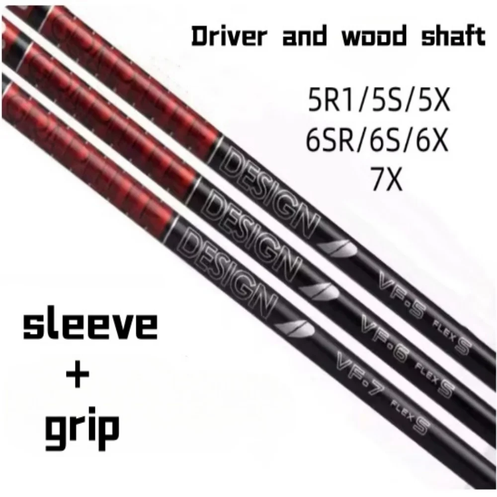 Golf club shaft tou d VF 5/6/7 S/SR/R/X  graphite shaft screwdriver and wooden shaft free assembly sleeve and grip