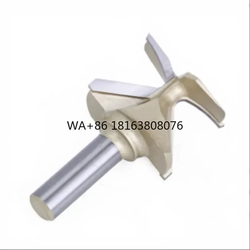 2-in-1 Arc Bending & Forming Router Bit for Door, Wall & Cabinet, Grooving & Rounding Tool for Woodworking Router