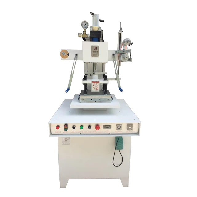 

ATV&UTVJZ-805 3 Ton Pressure Hydraulic Leather logo Hot Stamping & Embossing Machine