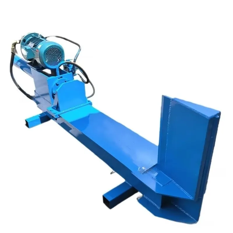 Wood Processing Equipment Electric Wood Splitter Horizontal Hydraulic Wood Splitter Tree Root Log Splitting Equipment