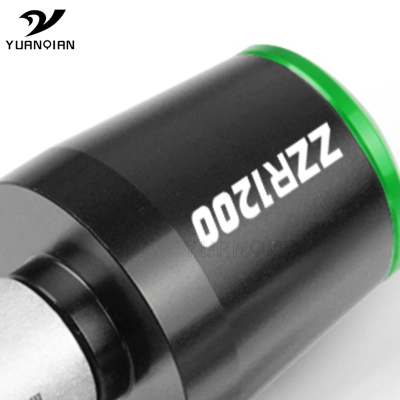 

For Kawasaki ZZR1200 ZZR 1200 2002-2005 2003 2004 Motorcycle Accessories 7/8" 22MM Handlebar Hand Grips Handle Bar End Cap