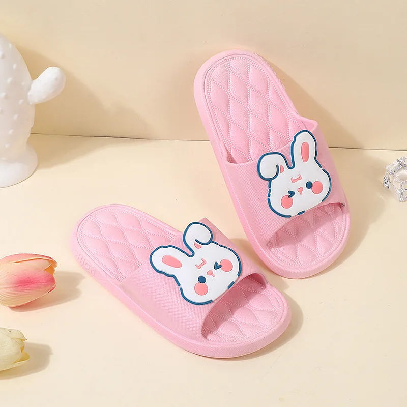 Kids Girls Boys Slippers Children Home Shoes Soft Summer Cartoon Baby Shoes Indoor Bedroom Slippers Indoor House for Kids