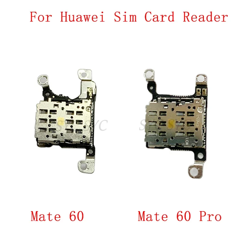 SIM Card Reader Board For Huawei Mate 60 Pro Sim Card Reader Flex Cable Repair Parts