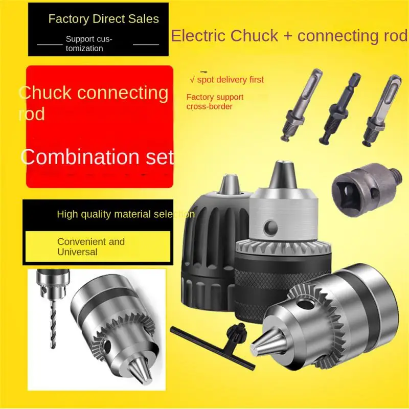 Combination Suit Electric Grinding With Key Angle Grinding Three-claw Tools And Gadgets Collet Rod Sleeve Creative