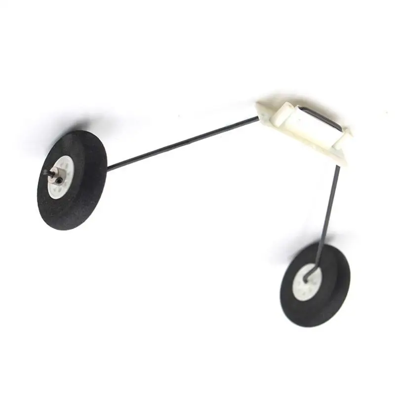 

RC Airplane Part, Steel Wire Landing Gear With Sponge Wheel For Surfer X8 1400mm And For Surfer 800 800mm RC Glider Airplane