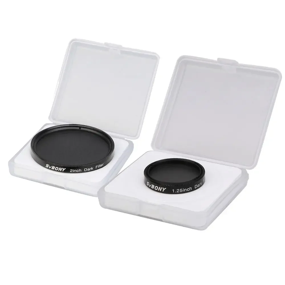 SVBONY Dark Frame Imaging Filter 1.25/2 \'\'dla teleskop astronomiczny wyeliminuj haลas kamery i gorฤ
ce piksele czarny SV164