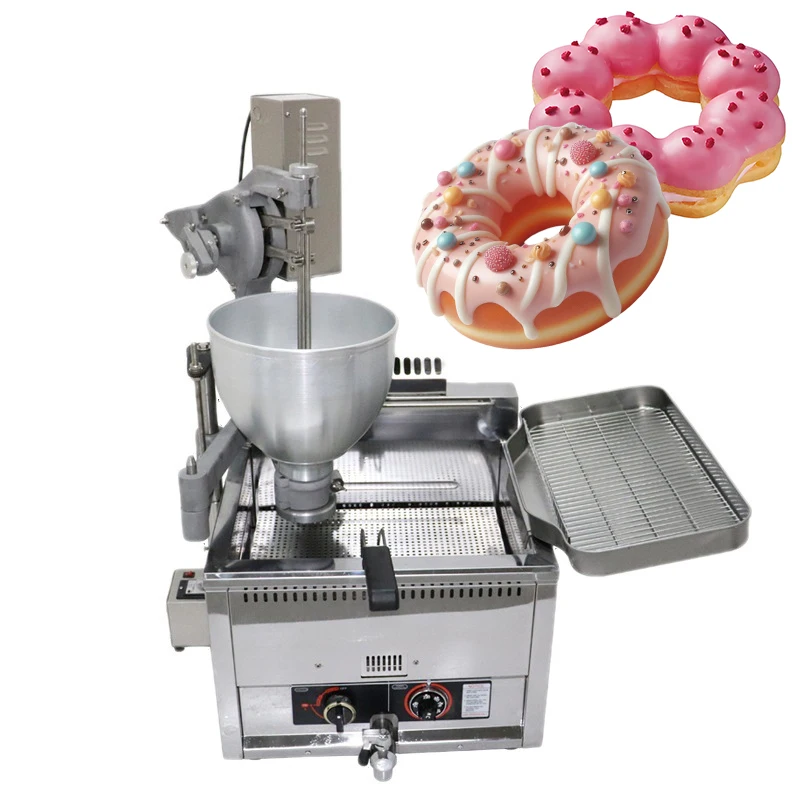 

Top Sale Electric Manual Mini Donut Dispenser Donut Ball Dropper Extruder Depositor
