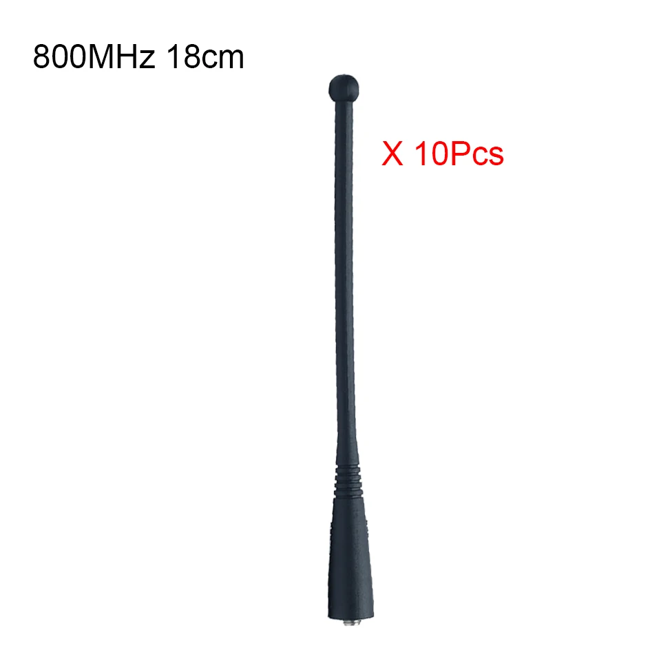 Motorola Visar-Antena, HT1000, MTX838, MTS2000, XTS2500 e assim por diante, 800Mhz, 18cm, 10pcs