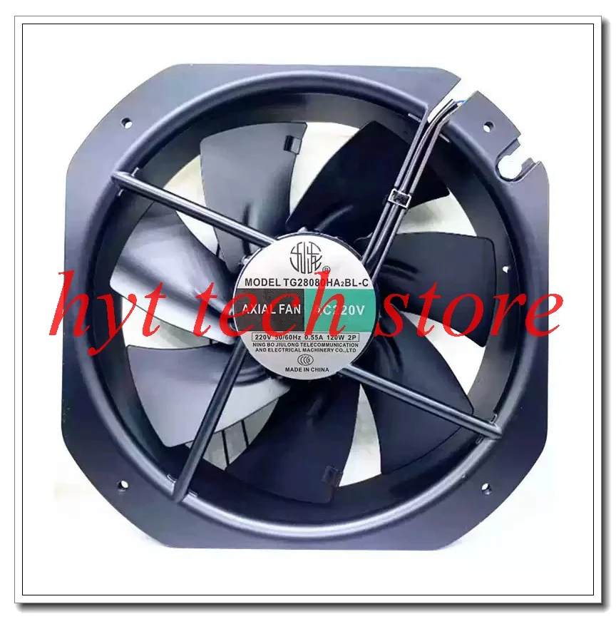TG28080HA2BL-C 220V  125W  Original centrfugal FAN.  100% tested before shipment