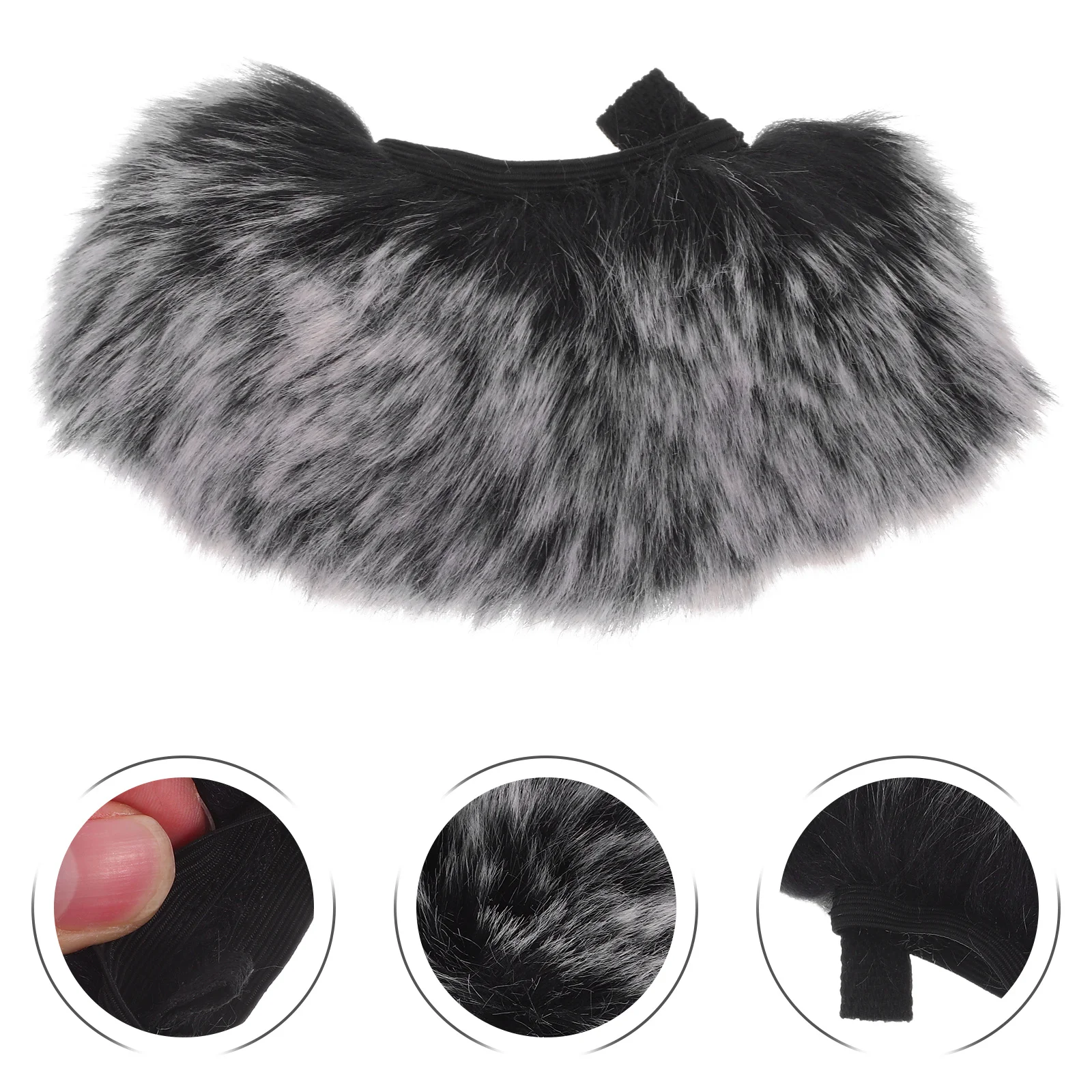 

Phone Microphone Windscreen: Lightweight Noise Reduction Cover for Outdoor Live Streaming Vlogging - Universal Smartphone