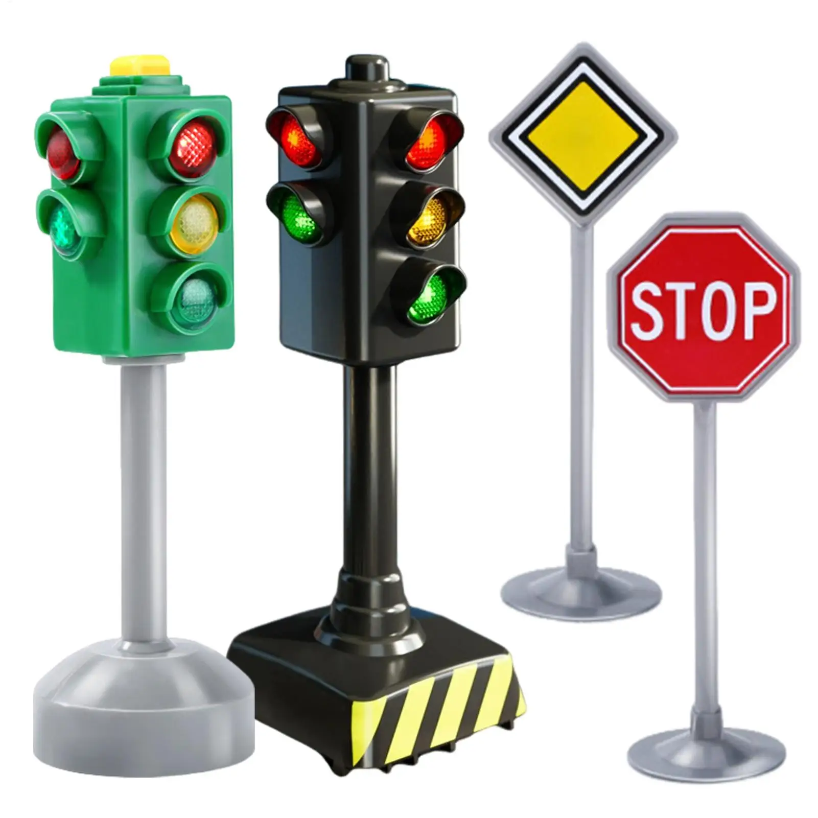 Classroom Traffic Sound Light Stop Light Model Safety Traffic Indicator Traffic Light Signs Educational Signal Light For Kids
