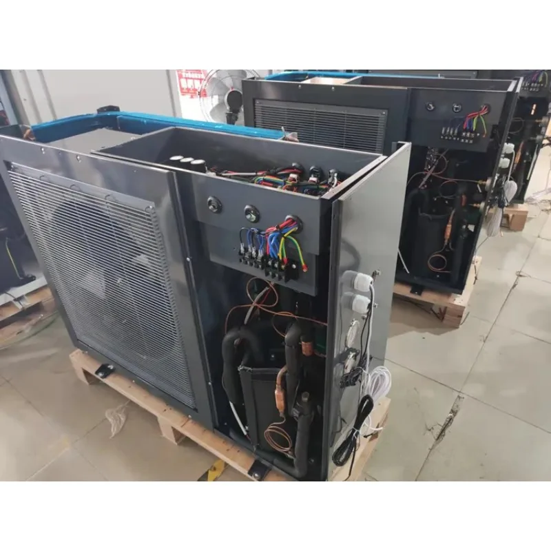 Folansi Pompa Panas Inverter DC Kebisingan Rendah DHW Pendingin Pemanas 14.5kw Sumber Udara Monoblok Inverter DC Pompa Panas Udara Ke Air