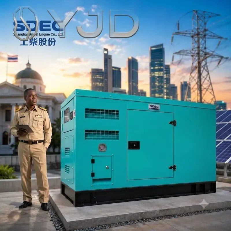 Shangchai 40kW 50kVA Silent Diesel Generator Set for Standby Home Power Factory Price Soundproof 50Hz Water Cooled